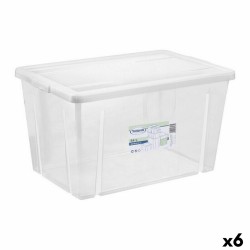 Aufbewahrungsbox mit Deckel Tontarelli Linea box 54 L 59 x 39 x 33 cm (6 Stück)