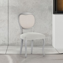 Stuhlüberzug Eysa BRONX Warmes Weiß 50 x 5 x 50 cm 2 Stück