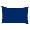 Kissenbezug Naturals FUNDA DE ALMOHADA LISA Blau Marineblau (45 x 90 cm)