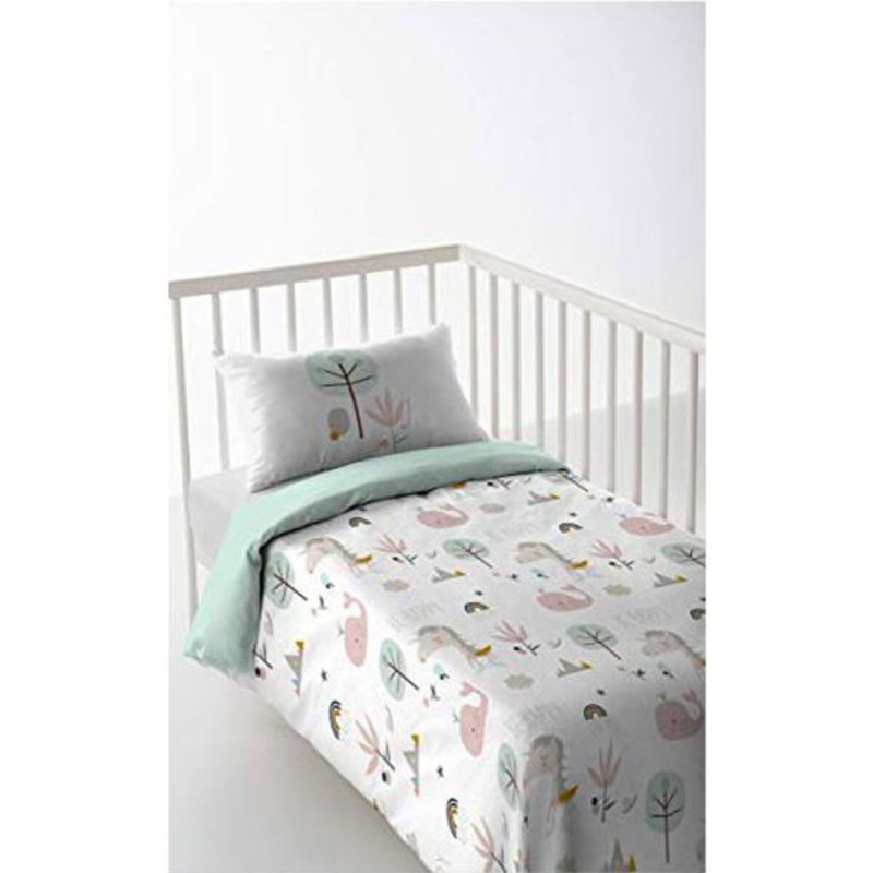 Bettdeckenbezug Haciendo el Indio Rainbowland 60 cm Babybett (100 x 120 cm) (100 x 120 + 20 cm)