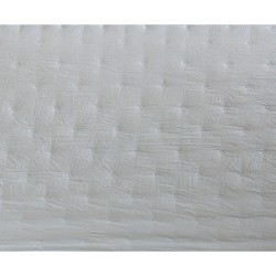 Steppdecke Pierre Cardin DOTS Weiß Einzelmatratze (2 Stücke)