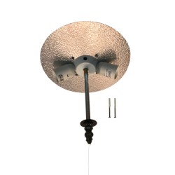 Deckenlampe Viro Rosy Bunt Eisen 60 W 30 x 25 x 30 cm