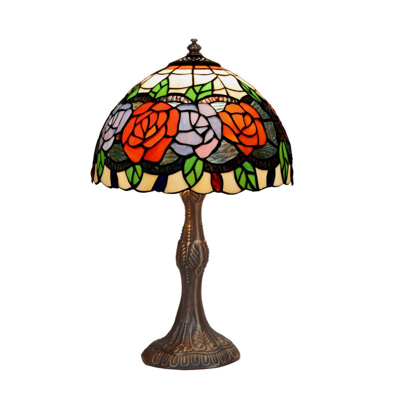 Tischlampe Viro Rosy Bunt Zink 60 W 20 x 37 x 20 cm