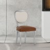 Stuhlüberzug Eysa BRONX Terrakotta 50 x 5 x 50 cm 2 Stück