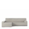 Bezug für Chaiselongue mit langem Arm links Eysa BRONX Beige Leinen 170 x 110 x 310 cm