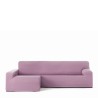 Bezug für Chaiselongue mit langem Arm links Eysa BRONX Rosa 170 x 110 x 310 cm