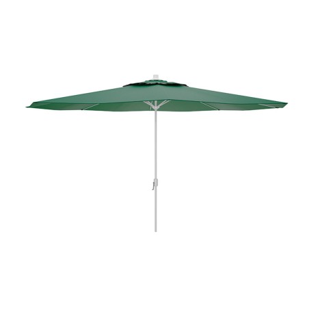 Marbueno Sonnenschirm Stahl 8 Streben D270 cm Polyester Grün Garten, Pool und Terrasse 10188