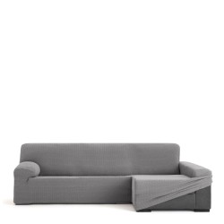 Bezug für Chaiselongue mit langem Arm rechts Eysa JAZ Grau 180 x 120 x 360 cm