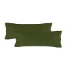 Kissenbezug HappyFriday BASIC grün 45 x 110 cm (2 Stück)