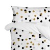 Kissenbezug HappyFriday Blanc Golden Dots Bunt 45 x 110 cm