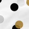 Kissenbezug HappyFriday Blanc Golden Dots Bunt 45 x 110 cm