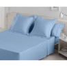 Bettwäsche-Set Alexandra House Living Blau Celeste Doppelmatratze 3 Stücke