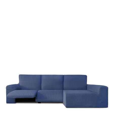 Bezug für Chaiselongue mit langem Arm rechts Eysa JAZ Blau 180 x 120 x 360 cm