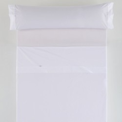 Kissenbezug Alexandra House Living Weiß 45 x 170 cm