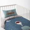 Bettdeckenbezug Haciendo el Indio Magic Dragon Reversibel 80 cm Babybett (115 x 145 + 20 cm)