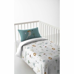 Bettbezug für Babybett Haciendo el Indio Jungle Reversibel 80 cm Babybett (115 x 145 + 20 cm)