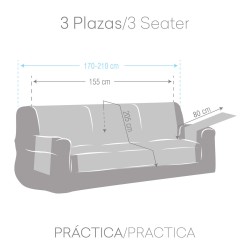 Sofabezug Eysa NORUEGA Terrakotta 100 x 110 x 155 cm