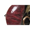 Wanddekoration DKD Home Decor 8424001810611 Sixties abstrakt Rot Schwarz Gold Metall Weiß (101 x 9 x 85 cm)