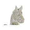Deko-Figur DKD Home Decor 8424001847884 Pferd Gold Weiß Eisen (42 x 22 x 49 cm)