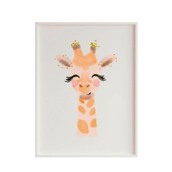 Bild Crochetts Bunt 33 x 43 x 2 cm Giraffe