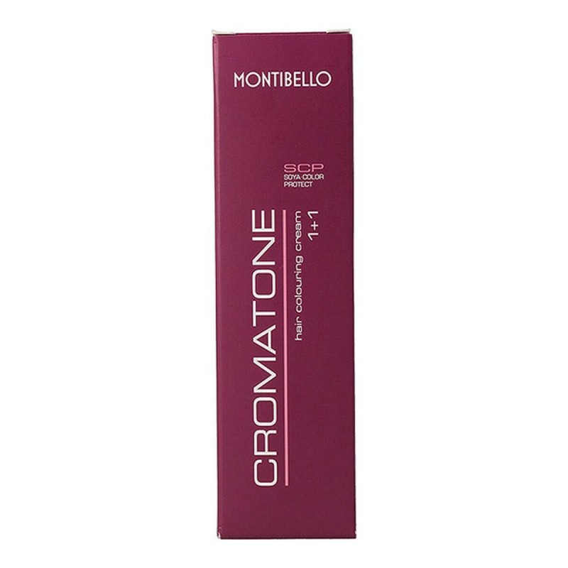 Dauerfärbung Cromatone Metallics Montibello N616 Nº 6.16 Schwarz (60 ml)