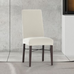 Stuhlüberzug Eysa BRONX Warmes Weiß 50 x 55 x 50 cm 2 Stück