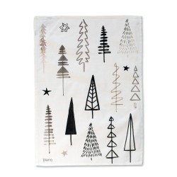 Küchentuch HappyFriday Xmas Copse Bunt 70 x 50 cm (2 Stück)