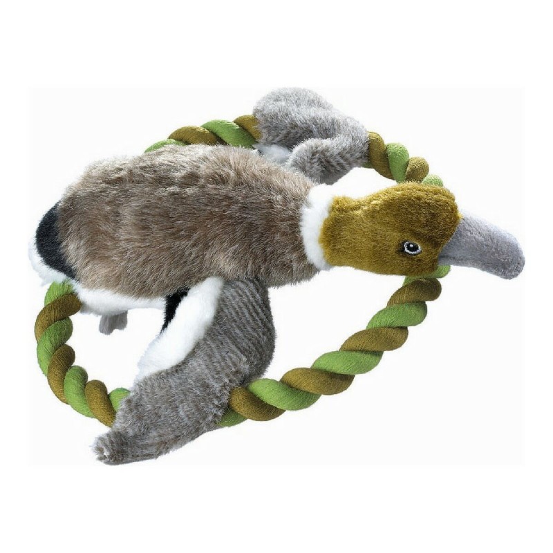 Kuscheltier für Hunde Hunter Wildlife Train Mit Seil Ente (26 cm)