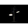 Tischlampe DKD Home Decor Schwarz Gold Metall 25 W 220 V 38 x 16 x 64 cm