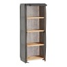 Regal Grau 30 x 113 x 42 cm Holz Braun