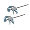 Einhand-Schraubzwinge Ferrestock 215 mm Stahl Kunststoff (2 pcs)