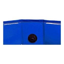 Schwimmbad Abnehmbar Haustiere 120 x 30 x 120 cm Blau