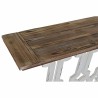 Konsole DKD Home Decor 8424001793600 142 x 30 x 83 cm Tanne natürlich Weiß Holz MDF