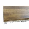 Esstisch DKD Home Decor Antiker Finish Weiß Bunt natürlich Holz Mango-Holz 120 x 61 x 49 cm