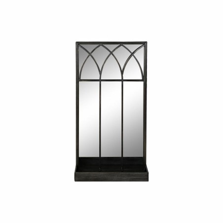 Spiegel mit Montageklemme DKD Home Decor Schwarz Metall Spiegel 40 x 12 x 80 cm