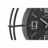 Wanduhr DKD Home Decor Schwarz Kristall Eisen 64 x 9 x 73 cm