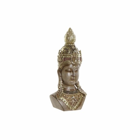 Deko-Figur DKD Home Decor Braun Gold Buddha Orientalisch 15 x 9 x 30 cm