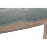 Barhocker DKD Home Decor Grau natürlich Holz Polyester Dunkelgrau (112 x 36 x 48 cm)