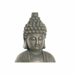 Deko-Figur DKD Home Decor 38 x 25 x 43 cm Schwarz Gold Buddha Dunkelgrau Orientalisch Moderne