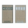 Bilderrahmen mit Klammern DKD Home Decor Aluminium Polypropylen Holz MDF 30 x 3 x 50 cm (2 Stück)