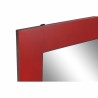 Wandspiegel DKD Home Decor Spiegel Tanne Rot Schwarz MDF (70 x 2 x 90 cm)