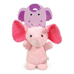 Kuscheltier für Hunde Gloria Hoa Rosa 10 cm Elefant