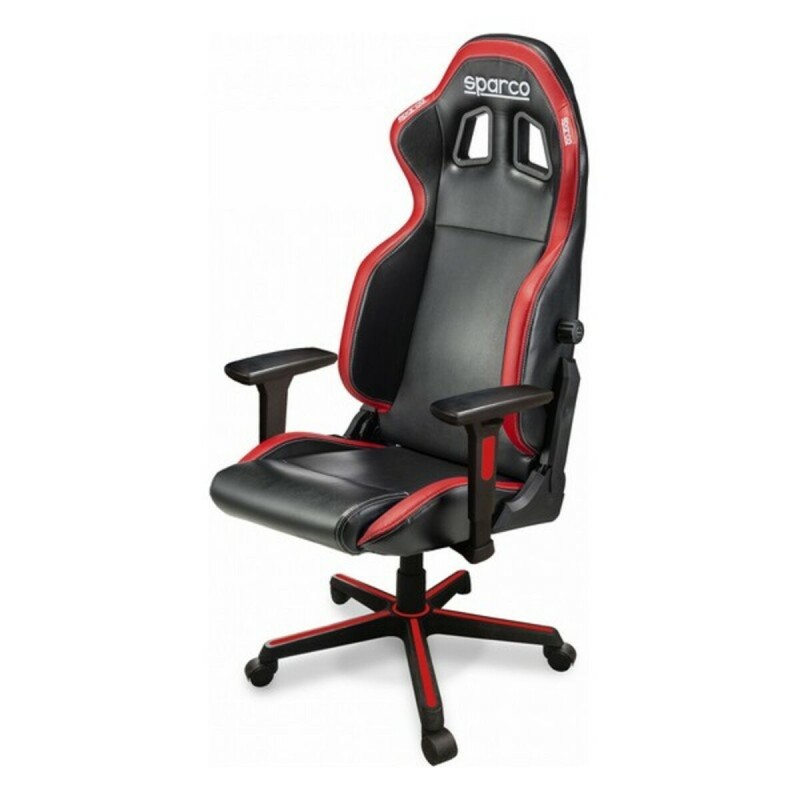 Gaming-Stuhl Sparco S00998NRRS Schwarz Rot/Schwarz