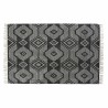 Teppich DKD Home Decor Weiß Schwarz Baumwolle (160 x 230 x 1 cm)