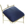 Esszimmerstuhl DKD Home Decor Blau Gold 45 x 42 x 88,5 cm