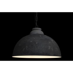 Deckenlampe DKD Home Decor Schwarz Grau Holz Metall 50 W 61 x 61 x 37 cm