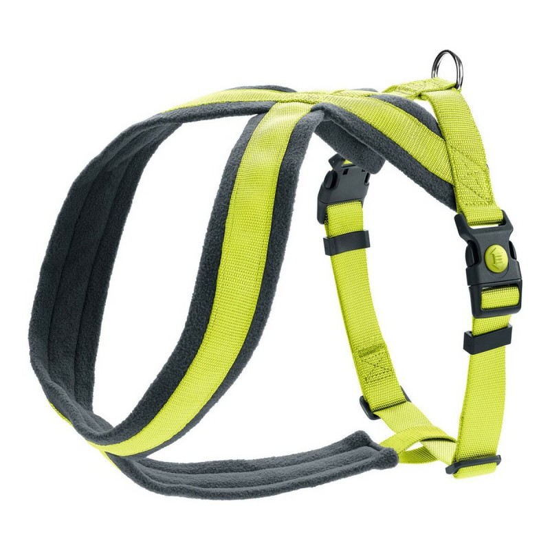 Hundegeschirr Hunter London Comfort 52-62 cm Neongrün Größe S/M