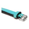 Hundehalsband Gloria Polsterung Turquoise 55 cm (55 x 2,5 cm)