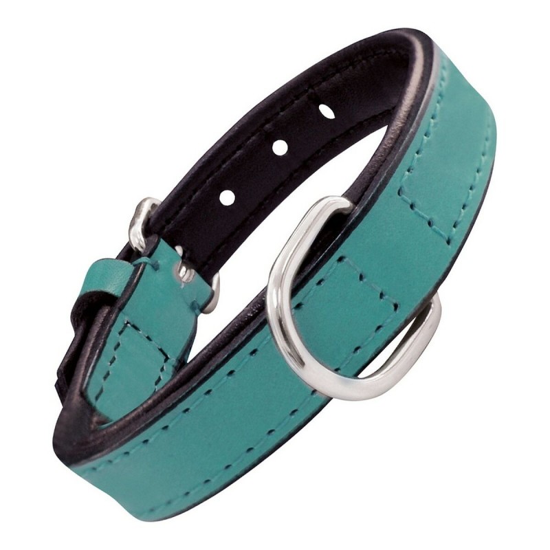 Hundehalsband Gloria Polsterung Turquoise 50 cm (50 x 2,5 cm)