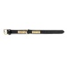 Hundehalsband Gloria Duna Schwarz Gold 40 cm (40 x 2 cm)